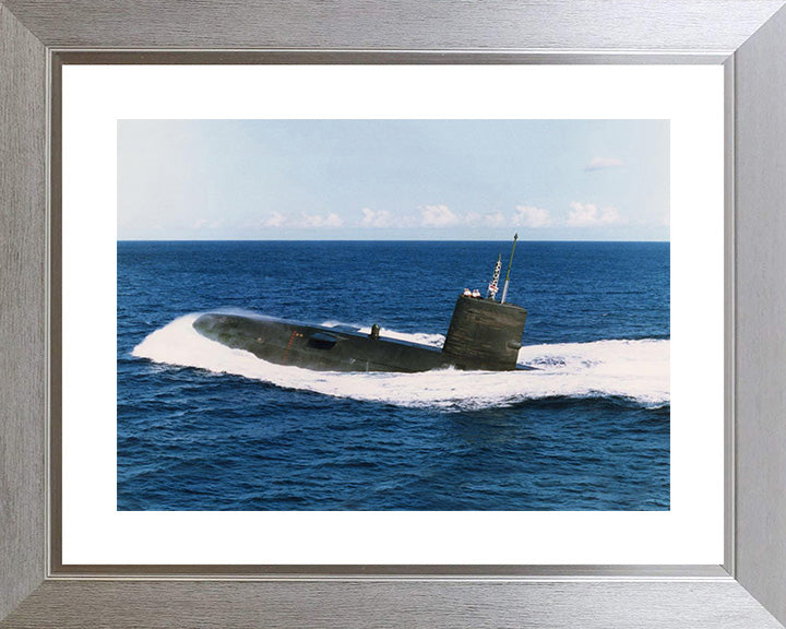 HMS Courageous S50 Royal Navy Valiant class Submarine Photo Print or Framed Print - Hampshire Prints