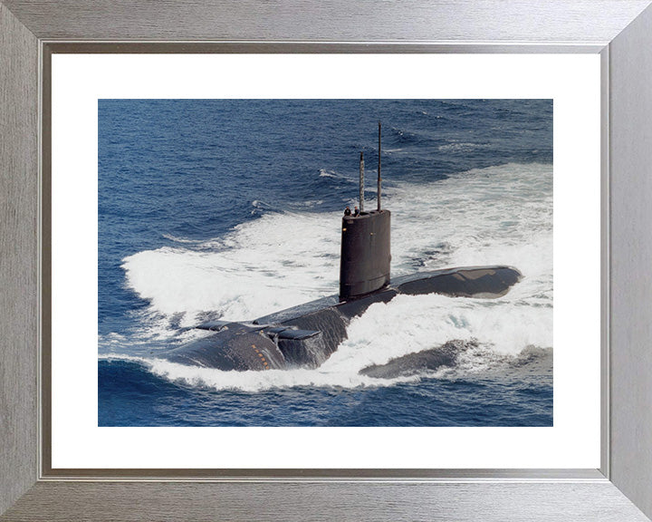 HMS Courageous S50 Royal Navy Valiant class Submarine Photo Print or Framed Print - Hampshire Prints