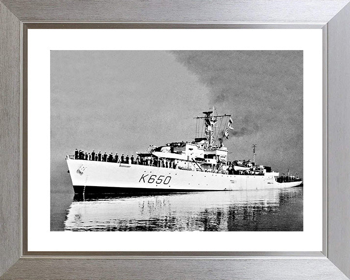 HMS Porlock Bay K650 Royal Navy Bay Class Frigate Photo Print or Framed Print - Hampshire Prints