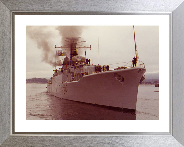 HMS Puma F34 Royal Navy Leopard class Frigate Photo Print or Framed Print - Hampshire Prints