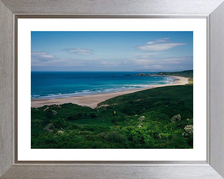 Whitepark Bay Beach Ballycastle Northern Ireland Photo Print - Canvas - Framed Photo Print - Hampshire Prints