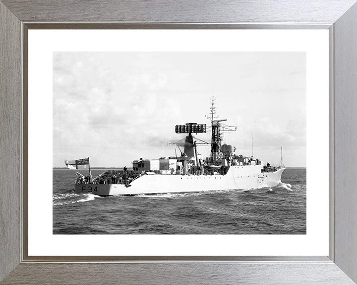 HMS Puma F34 Royal Navy Leopard class Frigate Photo Print or Framed Print - Hampshire Prints