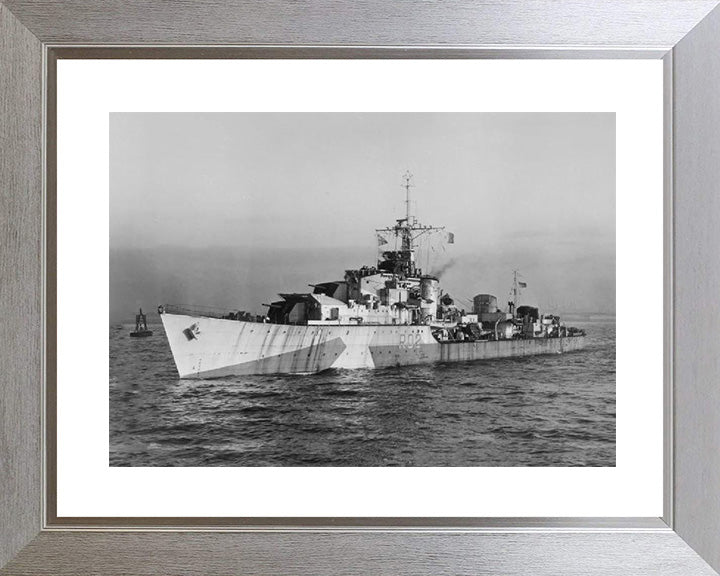 HMS Zest R02 (F102) Royal Navy Z Class destroyer Photo Print or Framed Print - Hampshire Prints