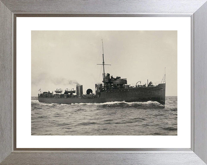 HMS Kale 1904 Royal Navy River class destroyer Photo Print or Framed Print - Hampshire Prints