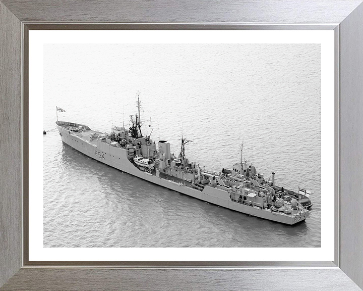 HMS Hardy F54 Royal Navy Blackwood class Frigate Photo Print or Framed Print - Hampshire Prints