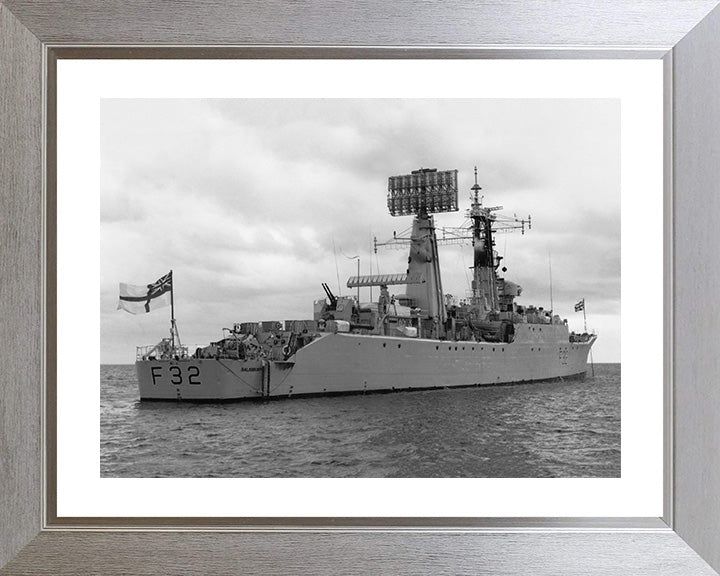 HMS Salisbury F32 Royal Navy Salisbury class Frigate Photo Print or Framed Print - Hampshire Prints