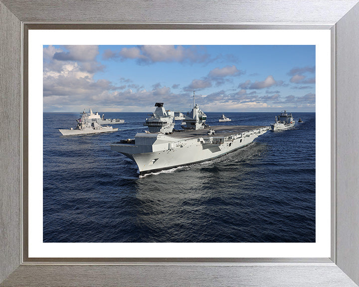 HMS Prince of Wales R09 | Photo Print | Framed Print | Queen Elizabeth Class | Aircraft Carrier | Royal Navy Hampshire Prints