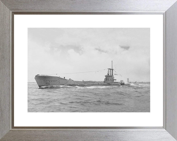 HMS Aeneas P427 (S72) Royal Navy Amphion class Submarine Photo Print or Framed Print - Hampshire Prints