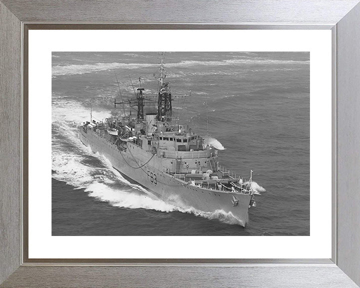 HMS Ulster F83 (R83) Royal Navy Type 15 frigate Photo Print or Framed Print - Hampshire Prints