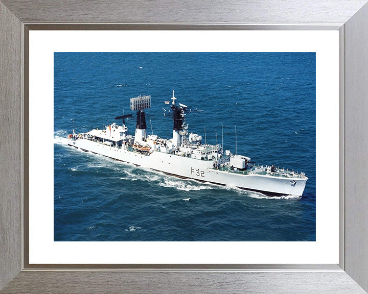 HMS Salisbury F32 Royal Navy Salisbury class Frigate Photo Print or Framed Print - Hampshire Prints