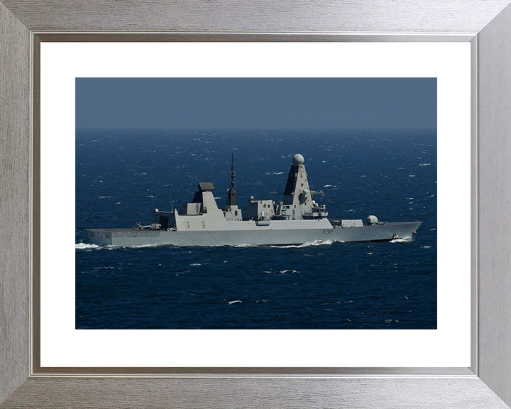 HMS Daring D32 Royal Navy Type 45 destroyer Photo Print or Framed Print - Hampshire Prints