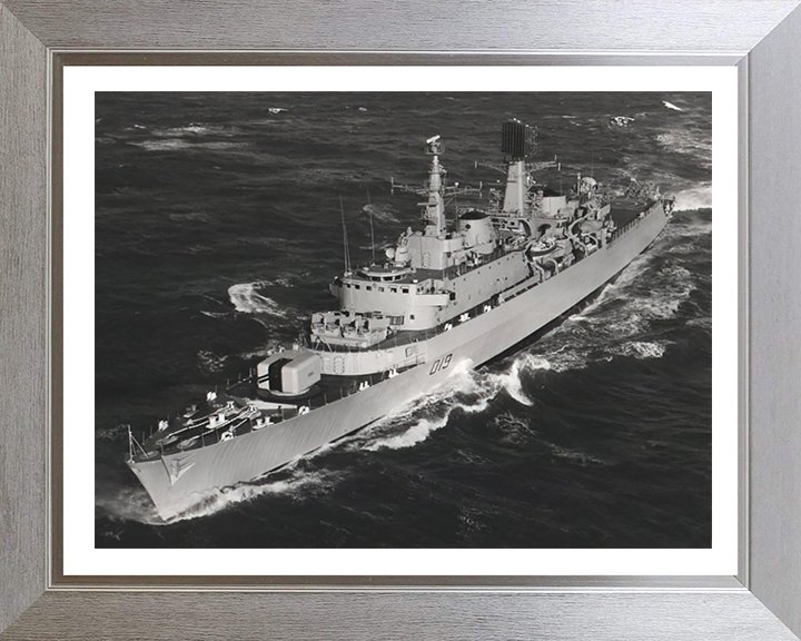 HMS Glamorgan D19 Royal Navy County class Destroyer Photo Print or Framed Print - Hampshire Prints