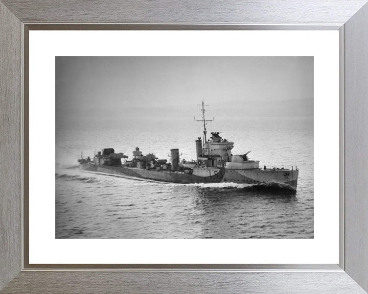 HMS Verdun L93 | Photo Print | Framed Print | Admiralty V Class | Destroyer | Royal Navy Hampshire Prints