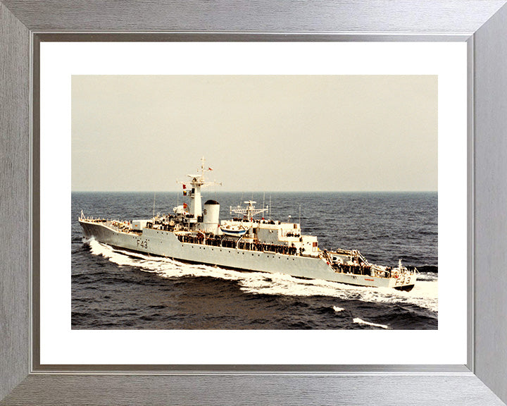 HMS Torquay F43 Royal Navy Whitby class frigate Photo Print or Framed Print - Hampshire Prints