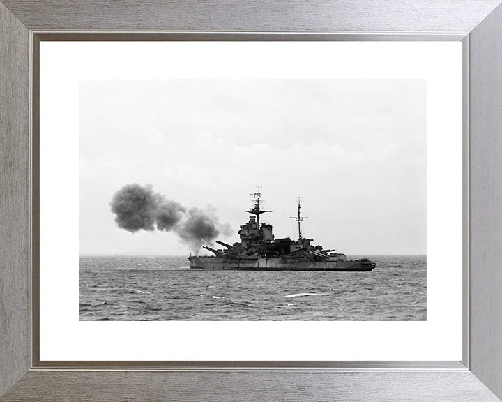 HMS Warspite (03) Royal Navy Queen Elizabeth class battleship Photo Print or Framed Print - Hampshire Prints