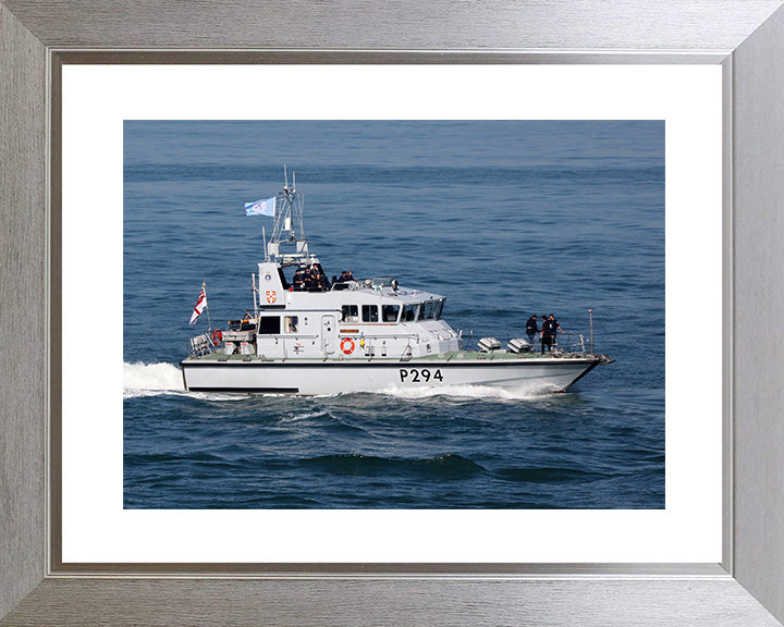 HMS Trumpeter P294 Royal Navy Archer Class P2000 patrol Vessel Photo Print or Framed Print - Hampshire Prints