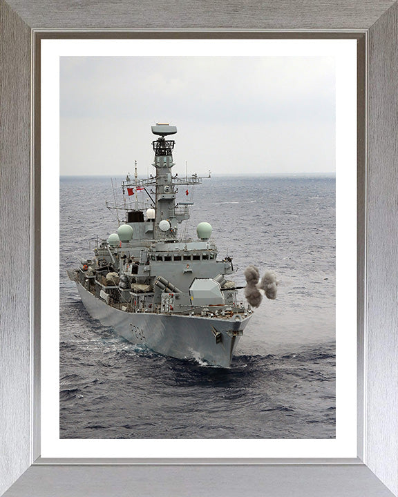 HMS Iron Duke F234 Royal Navy Type 23 frigate Photo Print or Framed Print - Hampshire Prints