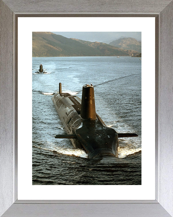 HMS Vanguard S28 Royal Navy Vanguard class Submarine Photo Print or Framed Print - Hampshire Prints