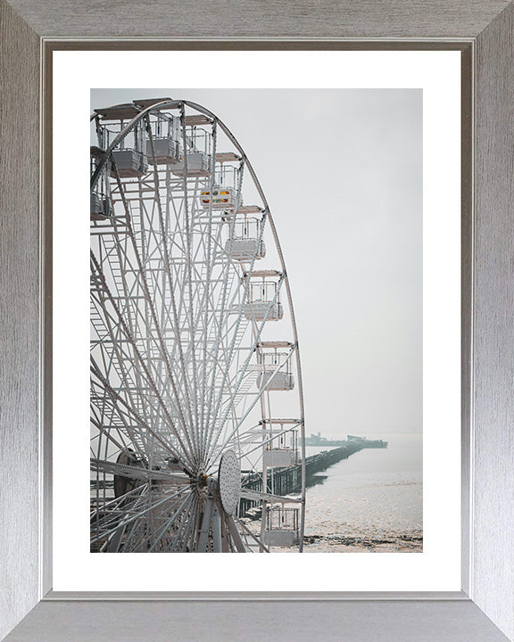 Southend-on-Sea big wheel and pier Essex Photo Print - Canvas - Framed Photo Print - Hampshire Prints