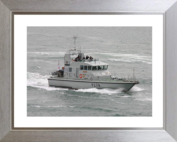 HMS Tracker P274 | Photo Print | Framed Print | Archer Class | P2000| Patrol Vessel | Royal Navy Hampshire Prints