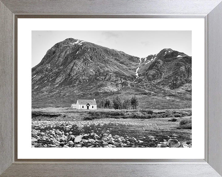 Cottage at Glancoe Scotland black and white Photo Print - Canvas - Framed Photo Print - Hampshire Prints