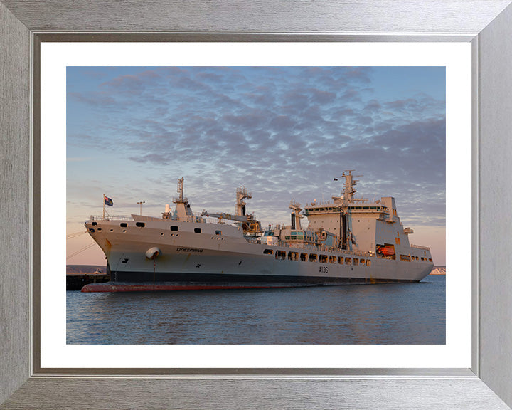RFA Tidespring A136 | Photo Print | Framed Print | Tide class | Tanker | Royal Fleet Auxiliary Hampshire Prints