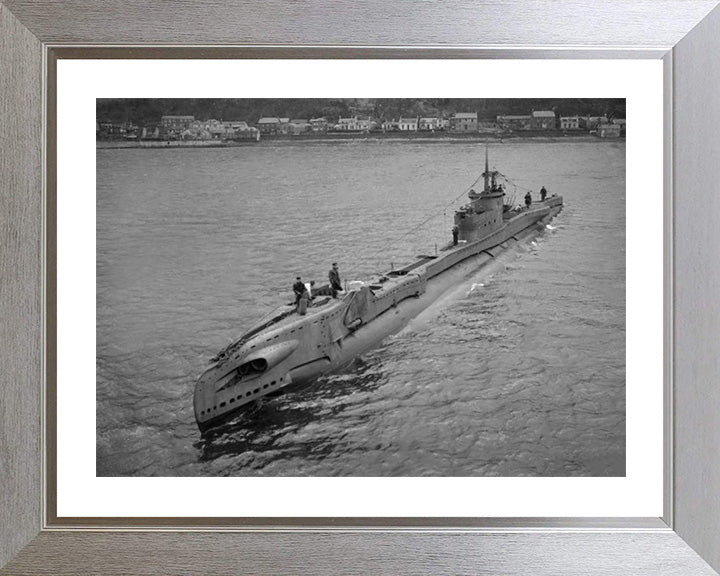 HMS Tudor P326 Royal Navy T class Submarine Photo Print or Framed Print - Hampshire Prints