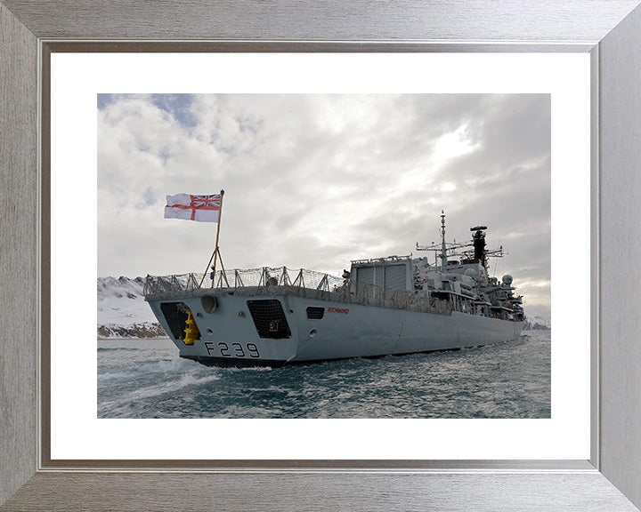 HMS Richmond F239 | Photo Print | Framed Print | Poster | Type 23 | Frigate | Royal Navy Hampshire Prints