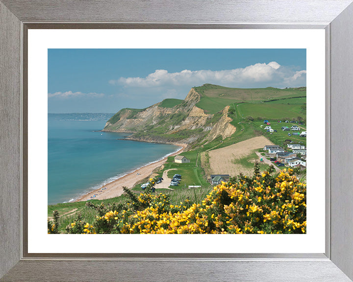 Eype beach Dorset in summer Photo Print - Canvas - Framed Photo Print - Hampshire Prints