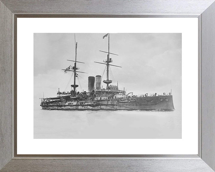 HMS Glory (1899) Royal Navy pre dreadnought Photo Print or Framed Print - Hampshire Prints