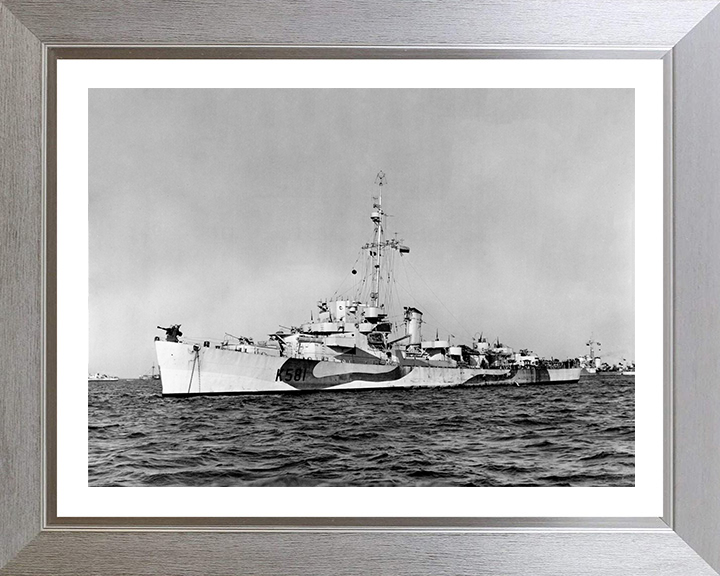 HMS Holmes K581 Royal Navy Captain class frigate Photo Print or Framed Print - Hampshire Prints