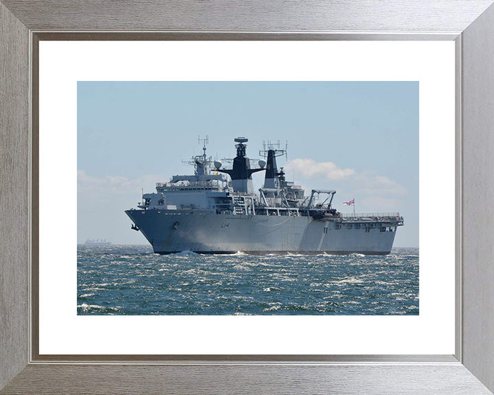 HMS Albion L14 Royal Navy Albion Class amphibious ship Photo Print or Framed Print - Hampshire Prints