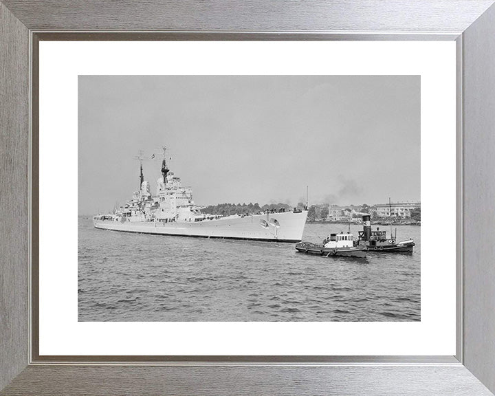 HMS Vanguard (23) Royal Navy fast battleship Photo Print or Framed Print - Hampshire Prints