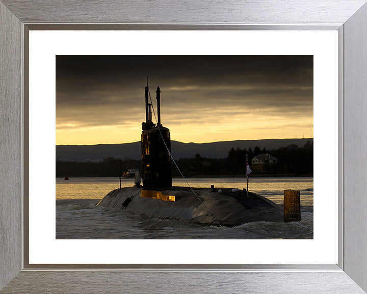 HMS Spartan S105 Submarine | Photo Print | Framed Print | Swiftsure Class | Royal Navy Hampshire Prints