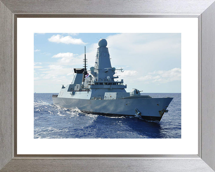 HMS Dauntless D33 Royal Navy Type 45 destroyer Photo Print or Framed Print - Hampshire Prints