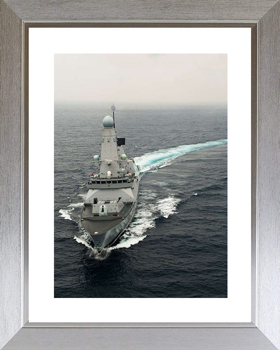 HMS Dauntless D33 Royal Navy Type 45 destroyer Photo Print or Framed Print - Hampshire Prints