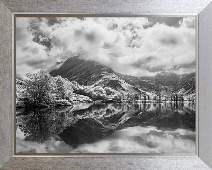 Buttermere lake the Lake District Cumbria black and white Photo Print - Canvas - Framed Photo Print - Hampshire Prints