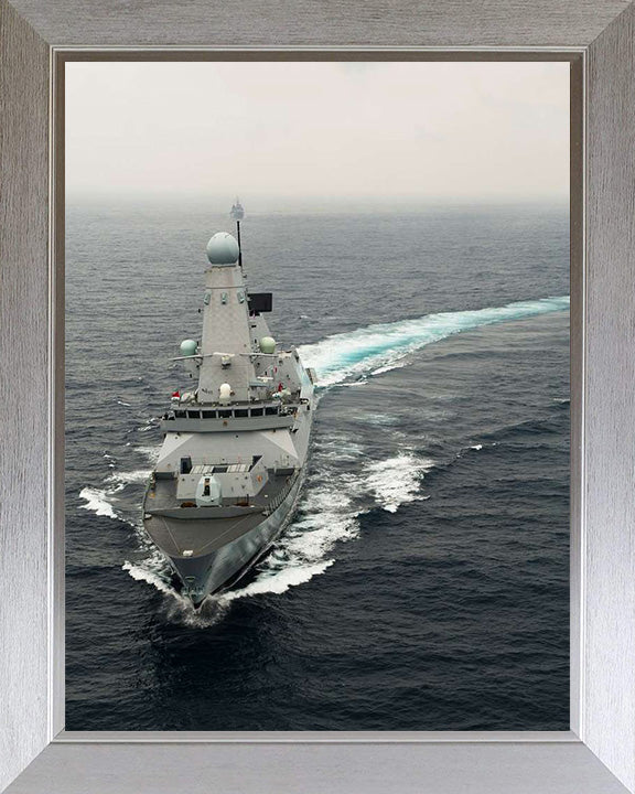 HMS Dauntless D33 Royal Navy Type 45 destroyer Photo Print or Framed Print - Hampshire Prints