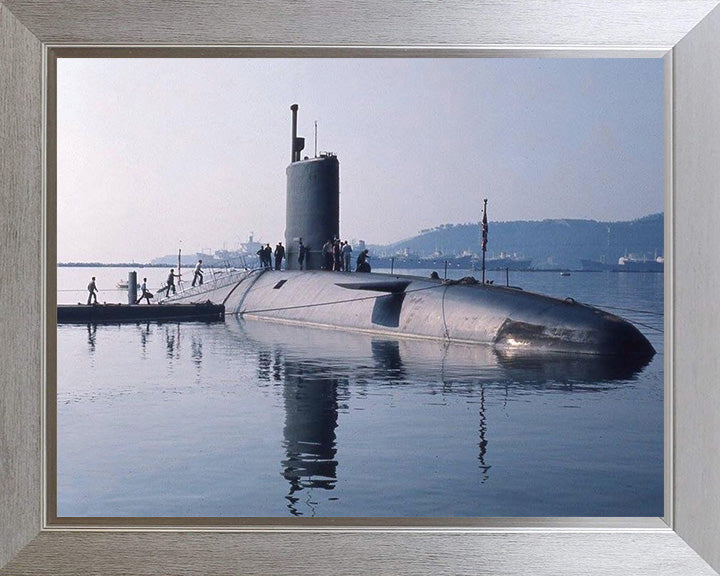 HMS Conqueror S48 Royal Navy Churchill class Submarine Photo Print or Framed Print - Hampshire Prints