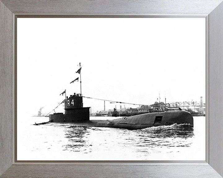 HMS R4 Submarine | Photo Print | Framed Print | Poster | R Class | Royal Navy Hampshire Prints