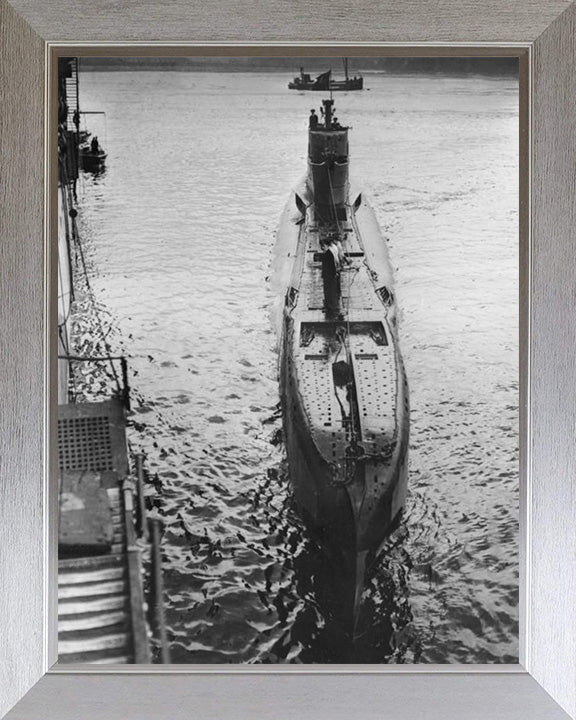 HMS Tuna N94 Royal Navy T class Submarine Photo Print or Framed Print - Hampshire Prints