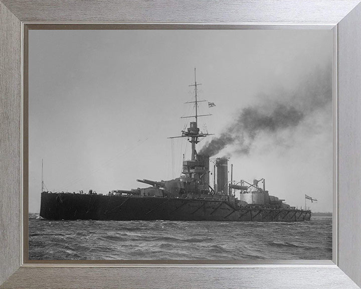 HMS Audacious 1912 Royal Navy King George V class battleship Photo Print or Framed Print - Hampshire Prints