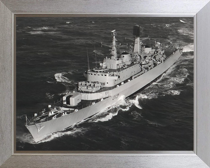 HMS Glamorgan D19 Royal Navy County class Destroyer Photo Print or Framed Print - Hampshire Prints