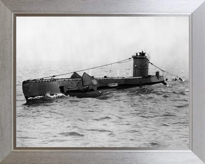 HMS Untiring P59 Royal Navy U class Submarine Photo Print or Framed Print - Hampshire Prints