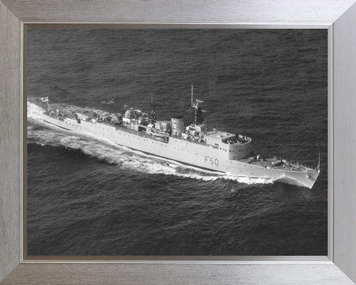 HMS Venus F50 (R50) Royal Navy Type 15 frigate Photo Print or Framed Print - Hampshire Prints