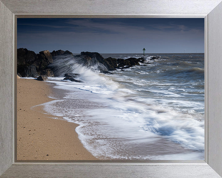 Jaywick sands beach Essex Photo Print - Canvas - Framed Photo Print - Hampshire Prints