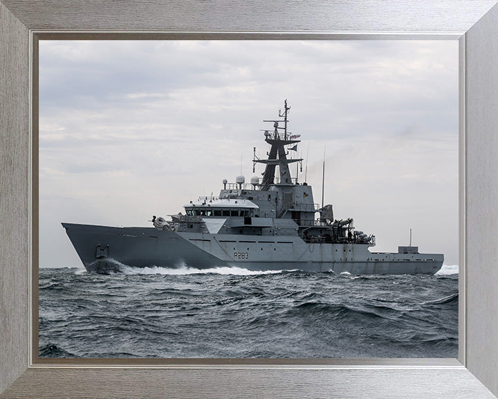 HMS Mersey P283 Royal Navy River Class patrol vessel Photo Print or Framed Photo Print - Hampshire Prints