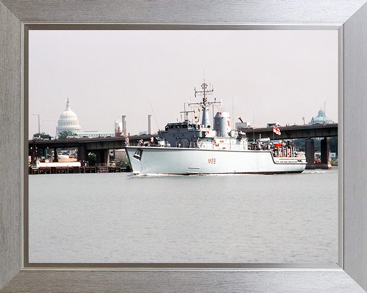 HMS Brecon M29 Royal Navy Hunt class mine countermeasures vessel Photo Print or Framed Print - Hampshire Prints