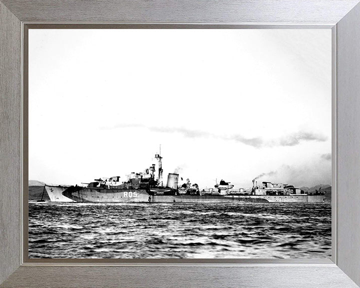 HMS Urania R05 (F08) | Photo Print | Framed Print | U Class | Destroyer | Royal Navy Hampshire Prints