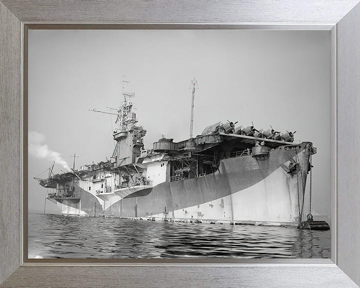 HMS Pursuer D73 | Photo Print | Framed Print | Attacker Class | Escort Carrier | Royal Navy Hampshire Prints